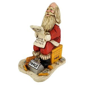 Kurt Alder Santa Claus Paul Bolinger Resin Figurine SOME ASSEMBLY REQUIRED VTG